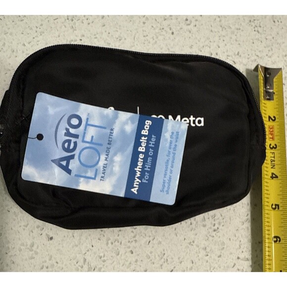 Aeroloft Ray Ban Meta Anywhere Belt Shoulder Waist Bag Travel Unisex Black NWT - Picture 9 of 9